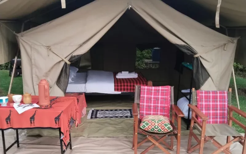 Ensuite Safari Tent Exterior 12